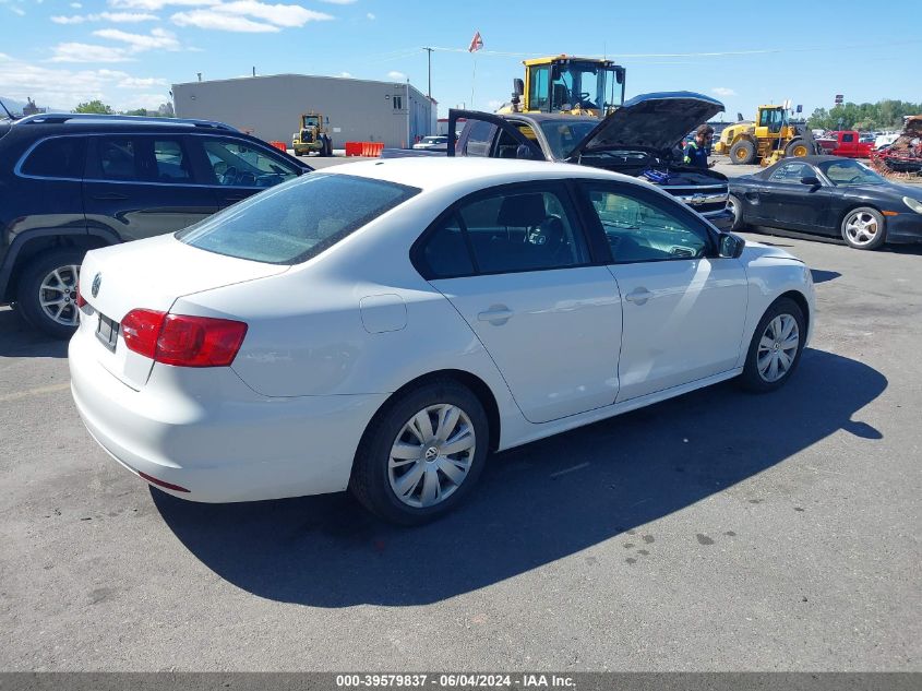 2012 Volkswagen Jetta 2.0L Base/2.0L S VIN: 3VW2K7AJ1CM393781 Lot: 39579837