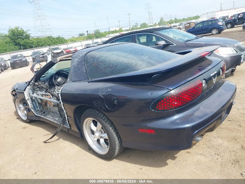 2001 Pontiac Firebird Formula/Trans Am VIN: 2G2FV22G812100854 Lot: 39579838