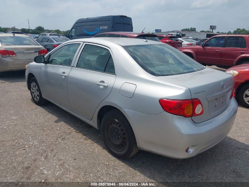 2009 Toyota Corolla VIN: 1NXBU40EX9Z033878 Lot: 39579840