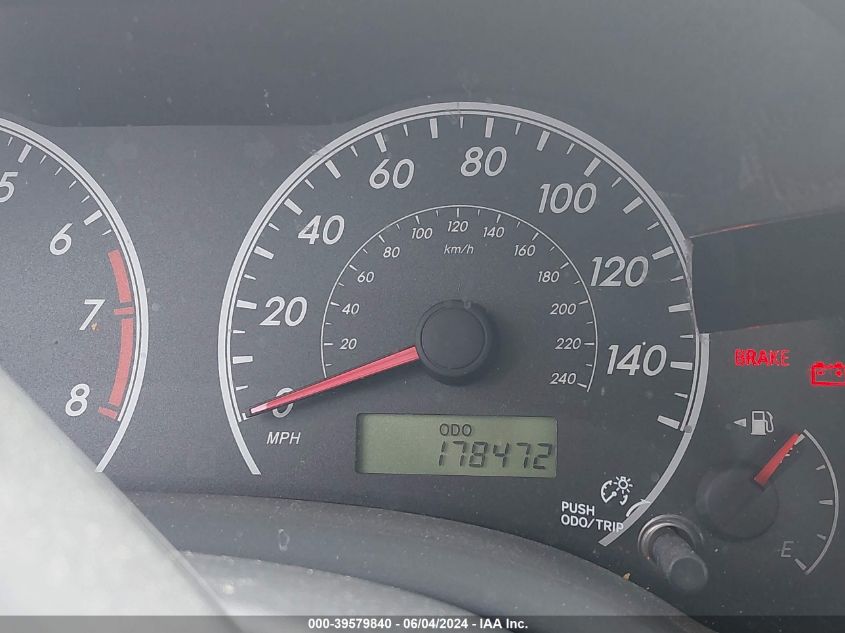 2009 Toyota Corolla VIN: 1NXBU40EX9Z033878 Lot: 39579840