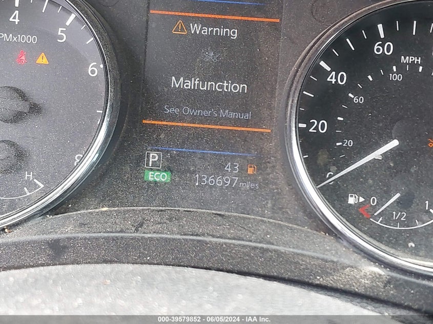 2019 Nissan Rogue Sv VIN: 5N1AT2MV3KC700315 Lot: 39579852