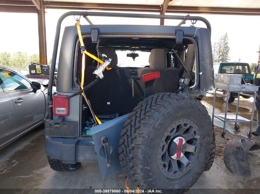2014 Jeep Wrangler Rubicon VIN: 1C4BJWCGXEL123053 Lot: 39579860