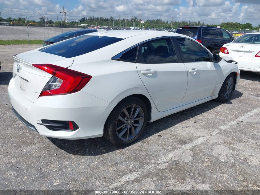 VIN 19XFC1F3XKE008741 2019 HONDA CIVIC EX