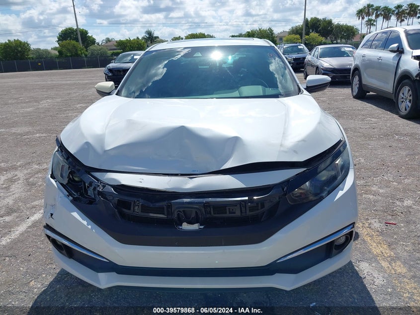 VIN 19XFC1F3XKE008741 2019 HONDA CIVIC EX