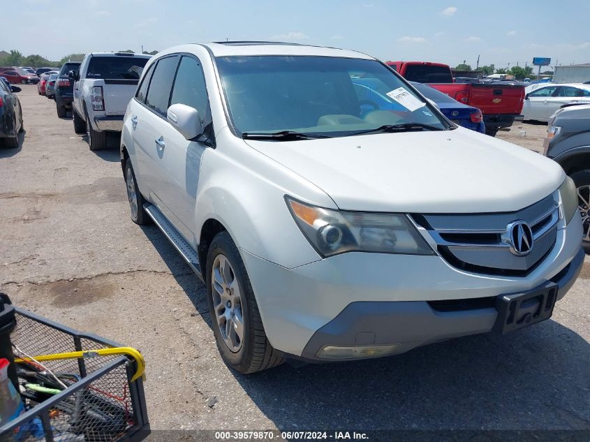 2009 Acura Mdx Technology Package VIN: 2HNYD28489H509380 Lot: 39579870