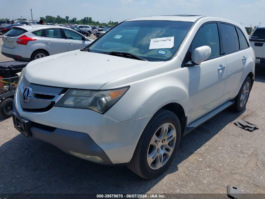 2009 Acura Mdx Technology Package VIN: 2HNYD28489H509380 Lot: 39579870