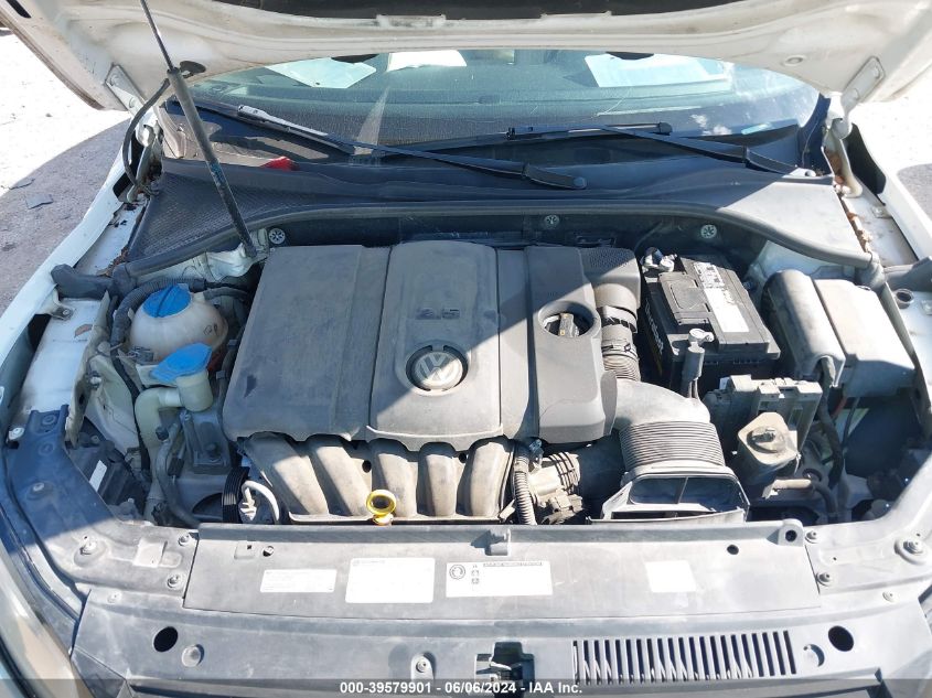 2013 Volkswagen Passat 2.5L Se VIN: 1VWBH7A35DC107386 Lot: 39579901