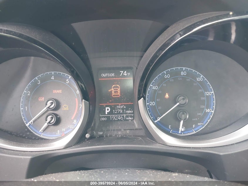 2015 Toyota Corolla S Plus VIN: 2T1BURHE6FC374791 Lot: 39579924