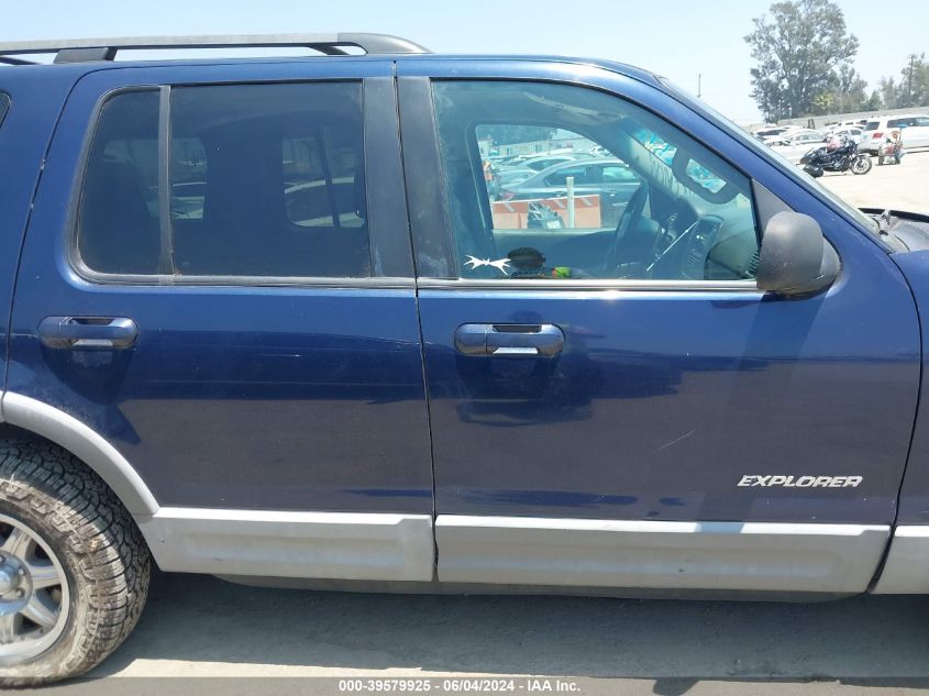 2002 Ford Explorer Xlt VIN: 1FMZU73E62ZC43947 Lot: 39579925