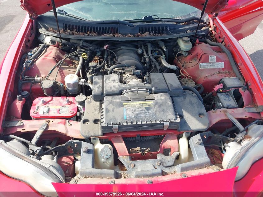 2000 Chevrolet Camaro Z28 VIN: 2G1FP22G1Y2115009 Lot: 39579926