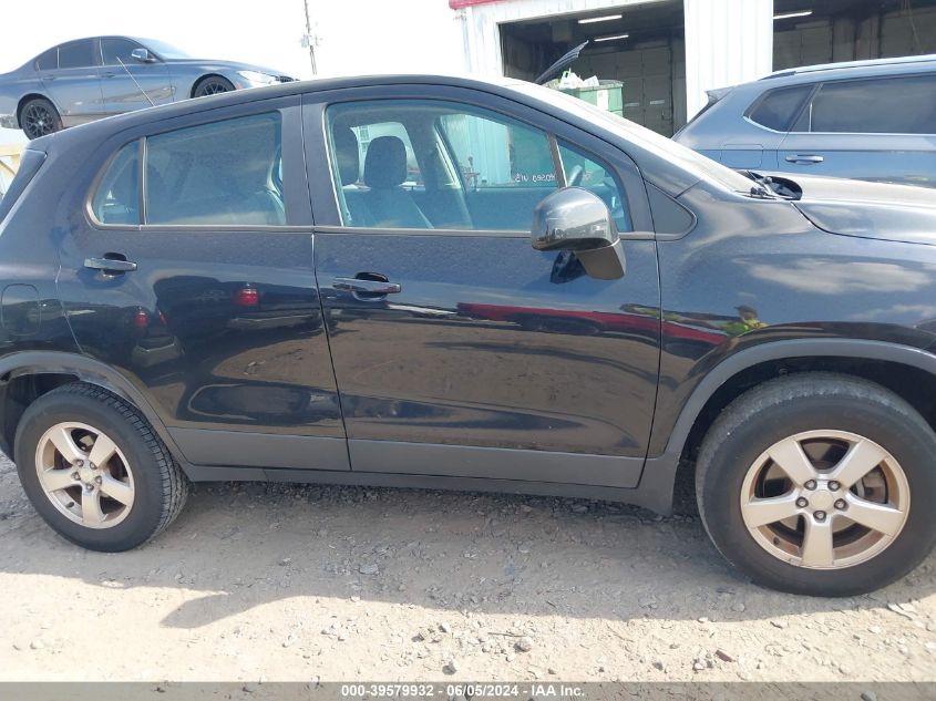 2015 Chevrolet Trax 1Ls VIN: 3GNCJPSB0FL253789 Lot: 39579932