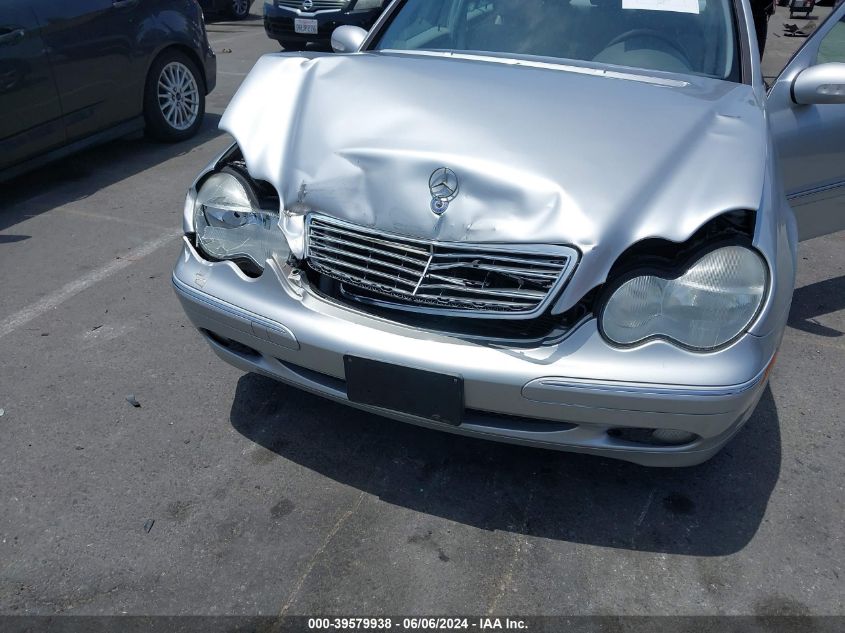 2002 Mercedes-Benz C 240 VIN: WDBRF61J22F293723 Lot: 39579938