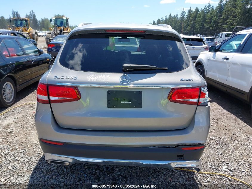 2019 Mercedes-Benz Glc 300 4Matic VIN: WDC0G4KB4KF664281 Lot: 39579948