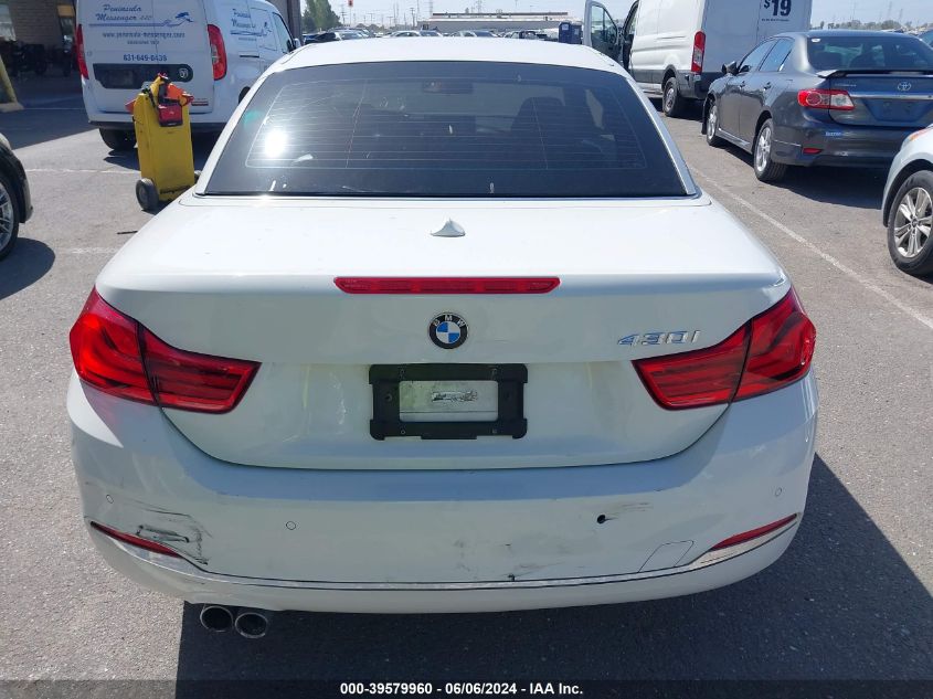 2018 BMW 430I VIN: WBA4Z1C55JEC70365 Lot: 39579960