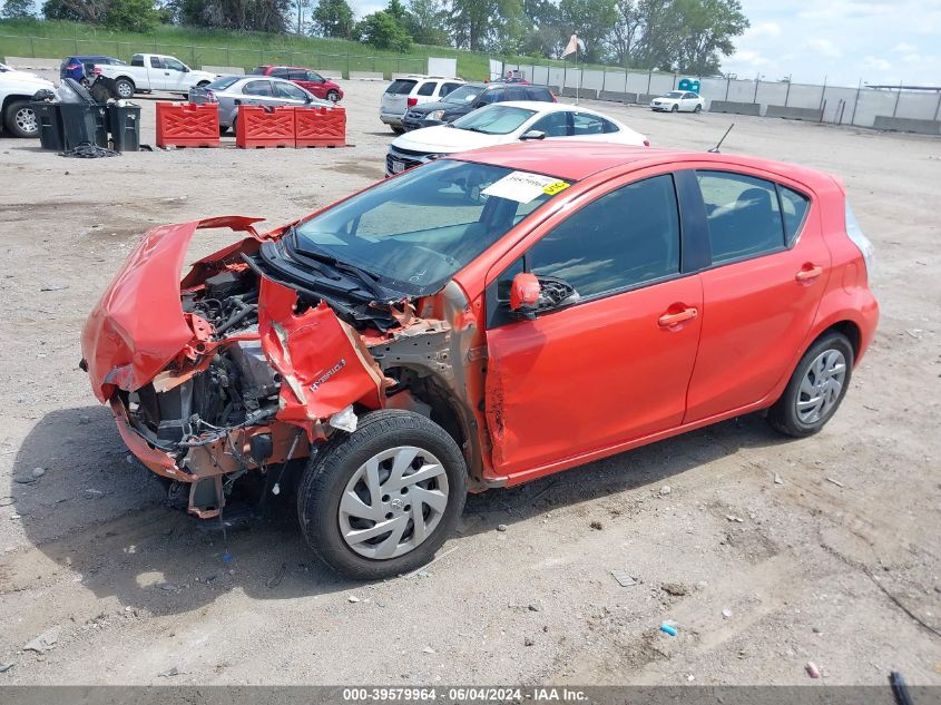 2012 Toyota Prius C Two VIN: JTDKDTB34C1031160 Lot: 39579964