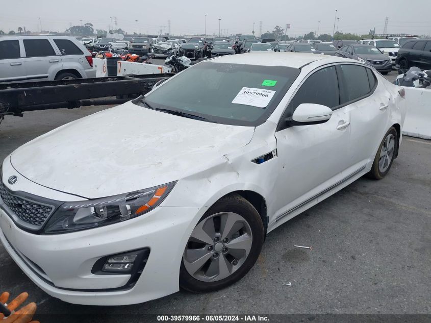 2016 Kia Optima Hybrid Ex VIN: KNAGN4AD8G5099315 Lot: 39579966