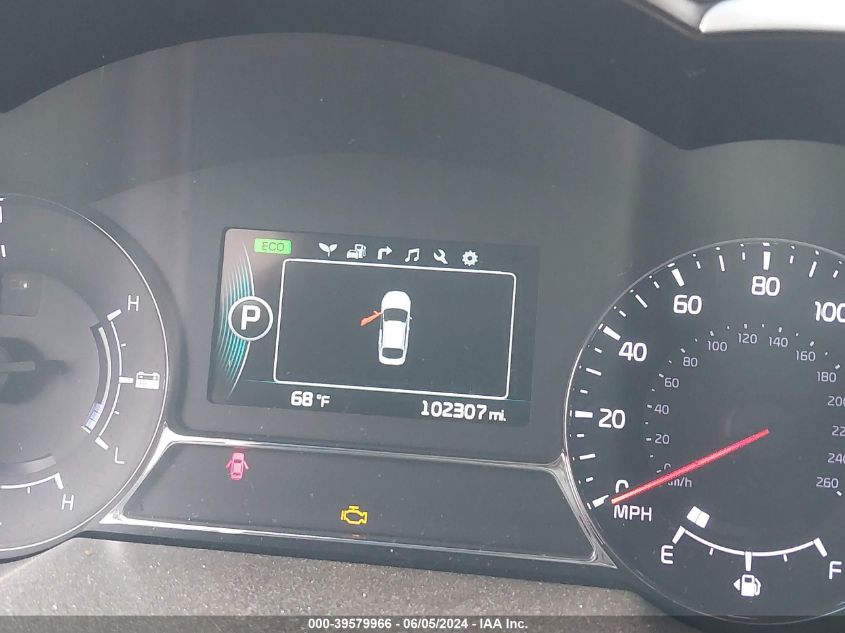 2016 Kia Optima Hybrid Ex VIN: KNAGN4AD8G5099315 Lot: 39579966