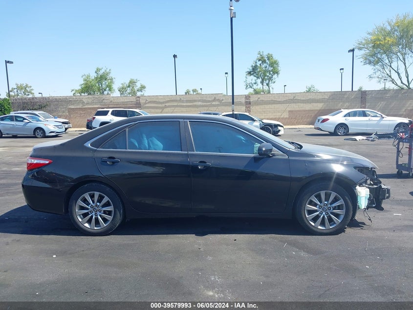 2015 Toyota Camry Xle VIN: 4T4BF1FK4FR477636 Lot: 39579993