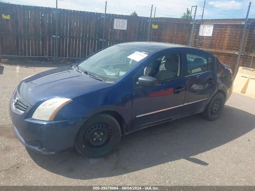 2012 Nissan Sentra 2.0 S VIN: 3N1AB6AP6CL750865 Lot: 39579994