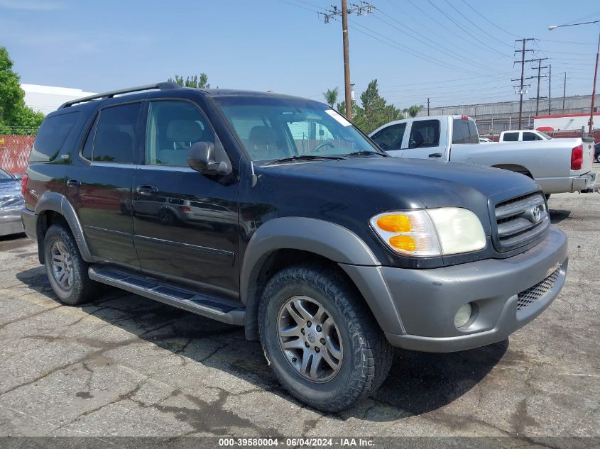 2004 Toyota Sequoia Sr5 V8 VIN: 5TDZT34A44S232204 Lot: 39580004