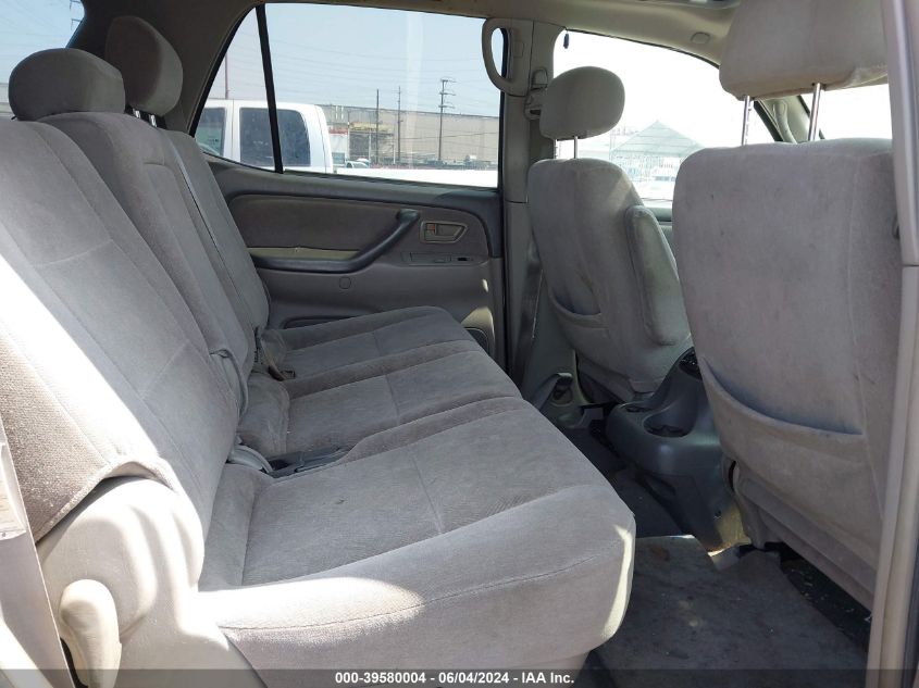 2004 Toyota Sequoia Sr5 V8 VIN: 5TDZT34A44S232204 Lot: 39580004