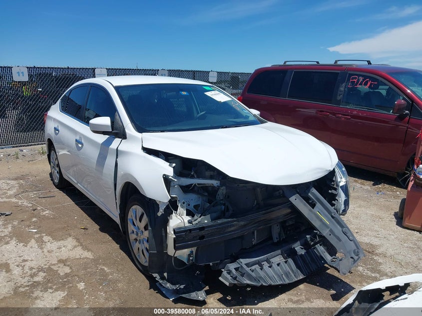 2018 Nissan Sentra S VIN: 3N1AB7AP8JY341417 Lot: 39580008