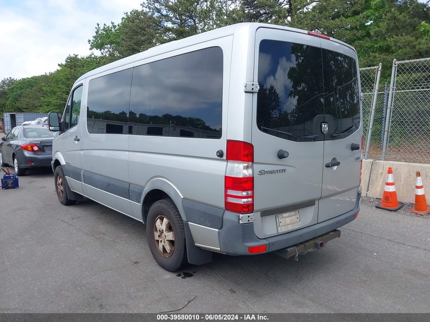 2007 Dodge Sprinter Wagon 2500 VIN: WD8PE745975143741 Lot: 39580010