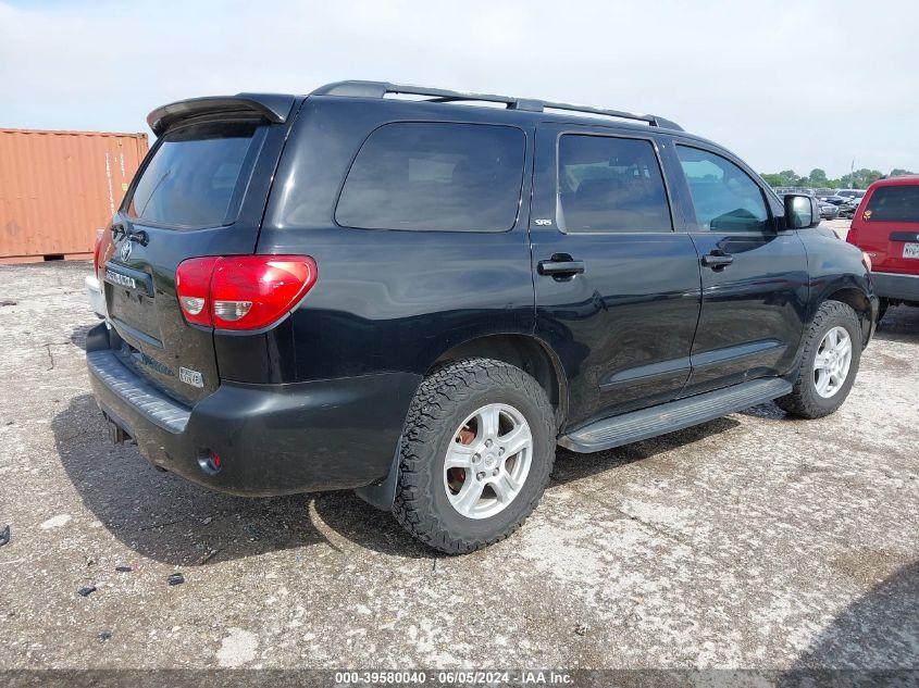 2008 Toyota Sequoia Sr5 5.7L V8 VIN: 5TDBY64A28S012991 Lot: 39580040