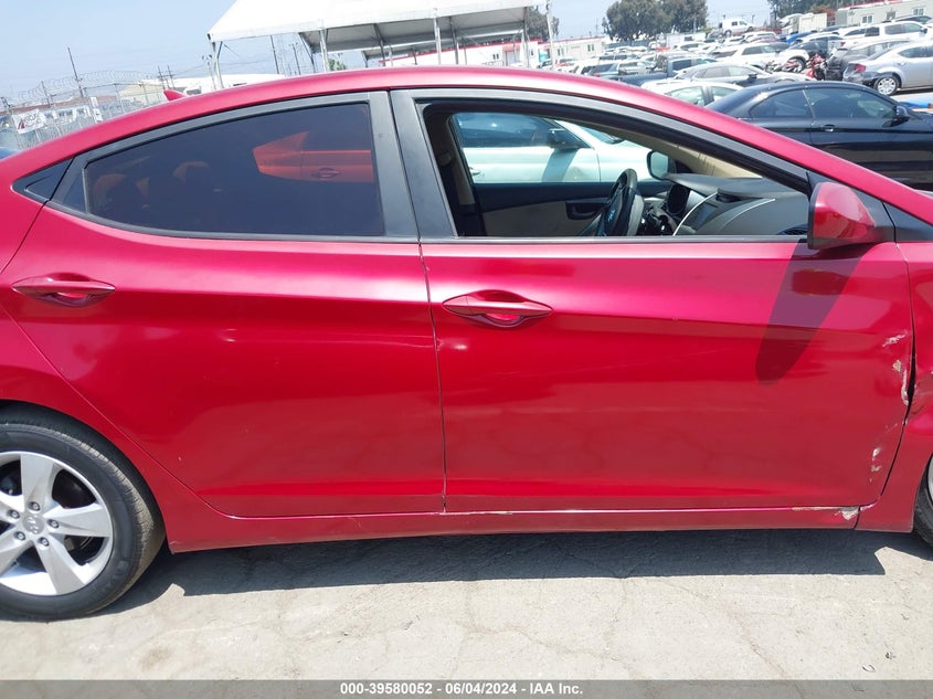 2012 Hyundai Elantra Gls (Ulsan Plant) VIN: KMHDH4AEXCU409806 Lot: 39580052