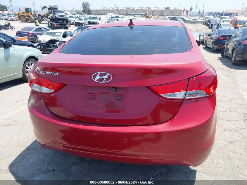 2012 Hyundai Elantra Gls (Ulsan Plant) VIN: KMHDH4AEXCU409806 Lot: 39580052