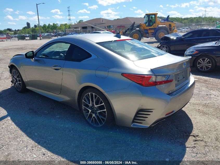 2016 Lexus Rc 350 VIN: JTHSE5BC1G5006139 Lot: 39580055