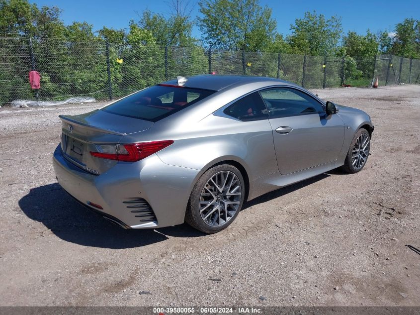 2016 Lexus Rc 350 VIN: JTHSE5BC1G5006139 Lot: 39580055