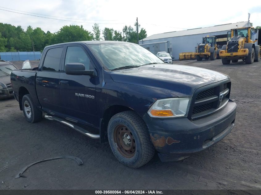 1C6RD7KP0CS247582 | 2012 RAM 1500