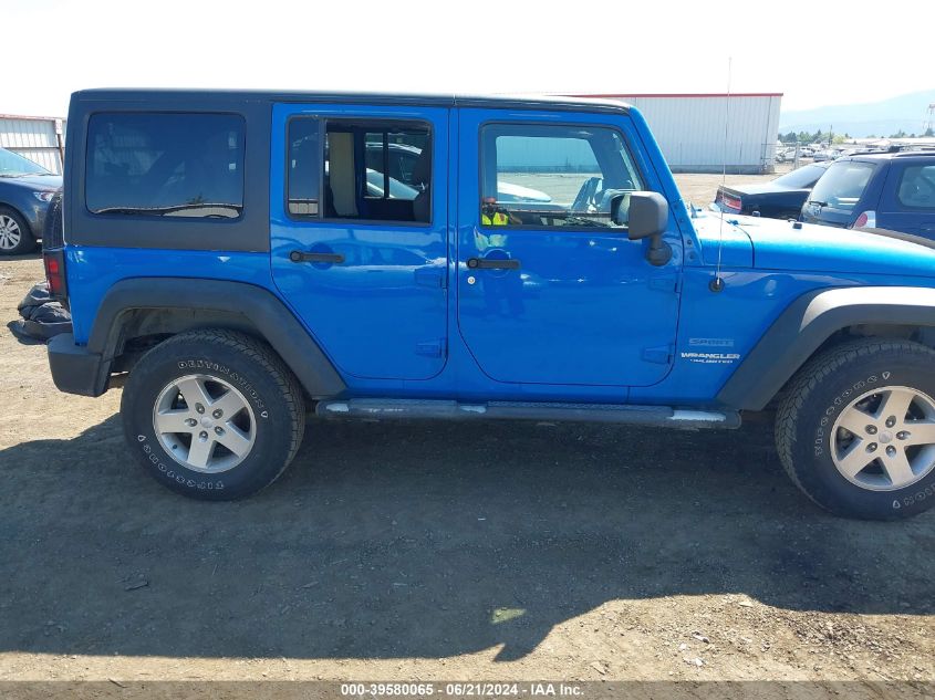 2011 Jeep Wrangler Unlimited Sport VIN: 1J4BA3H18BL551082 Lot: 39580065