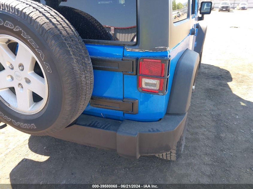 2011 Jeep Wrangler Unlimited Sport VIN: 1J4BA3H18BL551082 Lot: 39580065