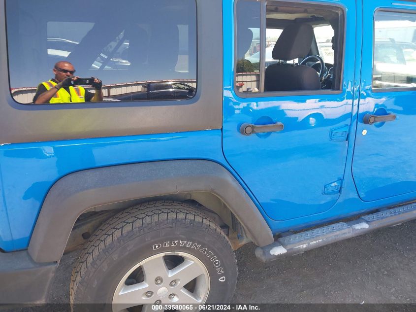 2011 Jeep Wrangler Unlimited Sport VIN: 1J4BA3H18BL551082 Lot: 39580065