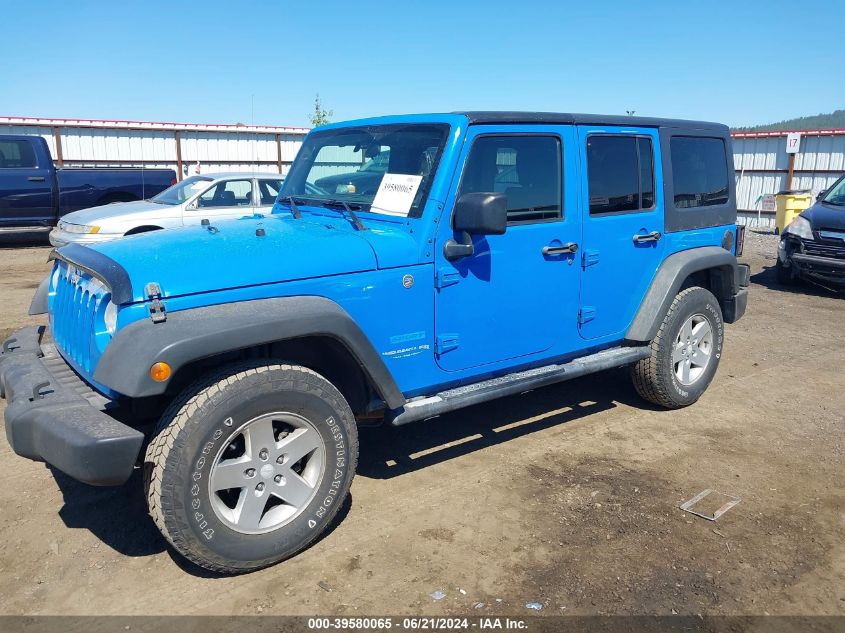 2011 Jeep Wrangler Unlimited Sport VIN: 1J4BA3H18BL551082 Lot: 39580065