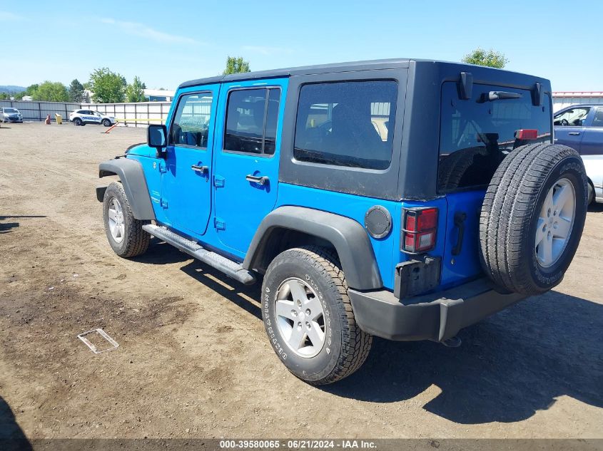 2011 Jeep Wrangler Unlimited Sport VIN: 1J4BA3H18BL551082 Lot: 39580065