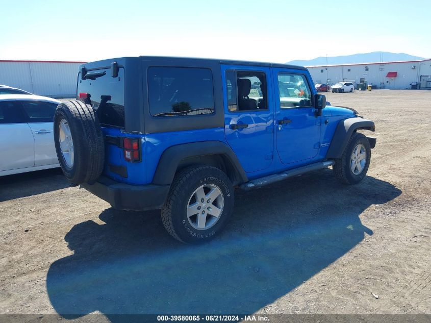 2011 Jeep Wrangler Unlimited Sport VIN: 1J4BA3H18BL551082 Lot: 39580065