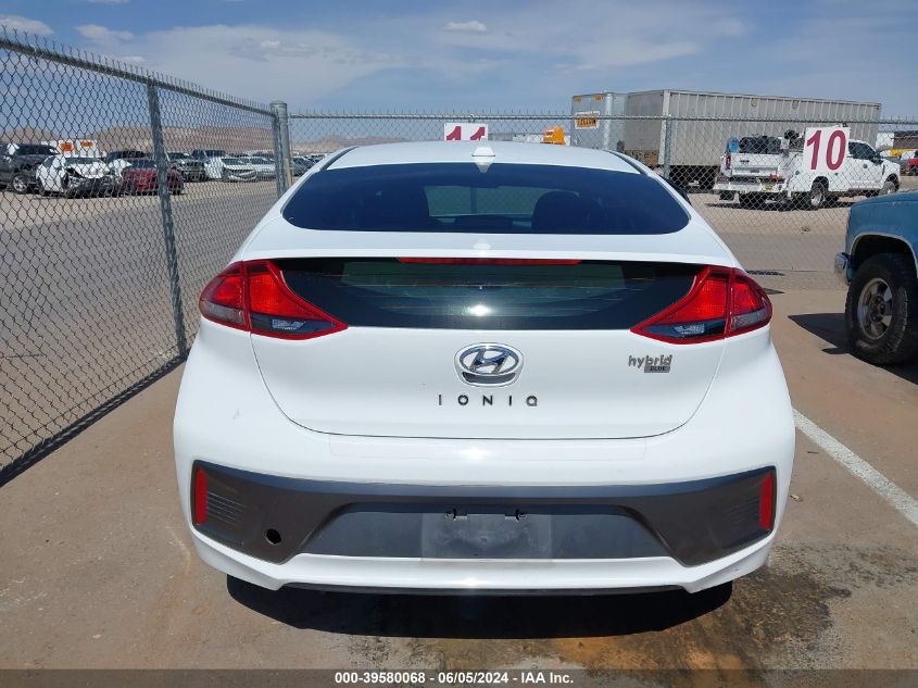 2020 Hyundai Ioniq Hybrid Blue VIN: KMHC65LC8LU211812 Lot: 39580068