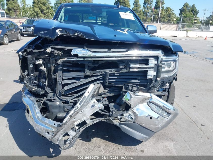 2018 GMC Sierra 1500 Slt VIN: 3GTP1NEC9JG461805 Lot: 39580070