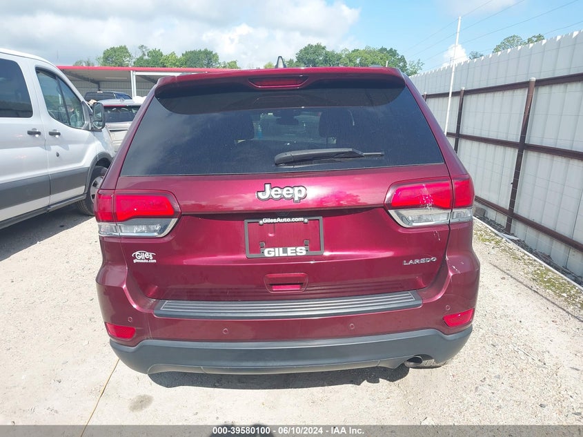 2020 Jeep Grand Cherokee Laredo E 4X2 VIN: 1C4RJEAG5LC212375 Lot: 39580100