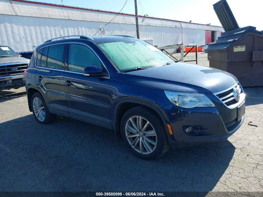 2011 Volkswagen Tiguan VIN: VWGAV7AX7BW550043 Lot: 39580099