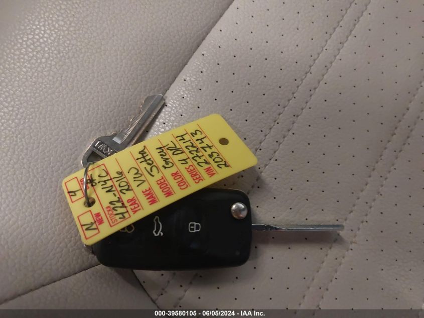 2016 Volkswagen Jetta 1.8T Sport VIN: 3VWD17AJ2GM272214 Lot: 39580105