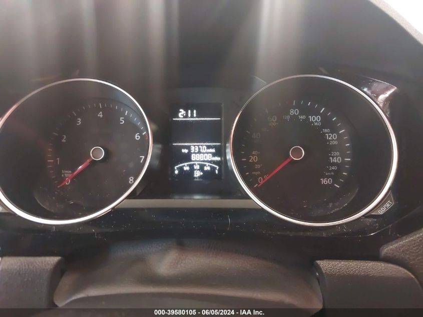 2016 Volkswagen Jetta 1.8T Sport VIN: 3VWD17AJ2GM272214 Lot: 39580105