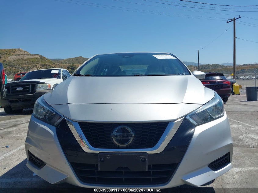 2021 Nissan Versa Sv Xtronic Cvt VIN: 3N1CN8EV9ML844342 Lot: 39580117