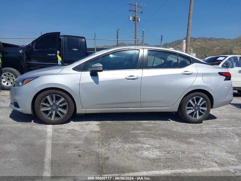 2021 Nissan Versa Sv Xtronic Cvt VIN: 3N1CN8EV9ML844342 Lot: 39580117