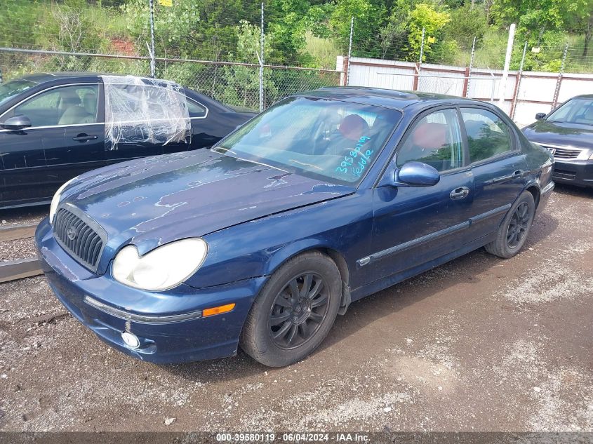 2003 Hyundai Sonata Gls/Lx VIN: KMHWF35H53A734295 Lot: 39580119