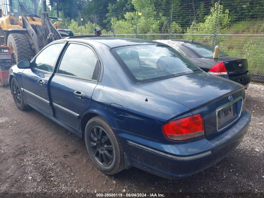 2003 Hyundai Sonata Gls/Lx VIN: KMHWF35H53A734295 Lot: 39580119