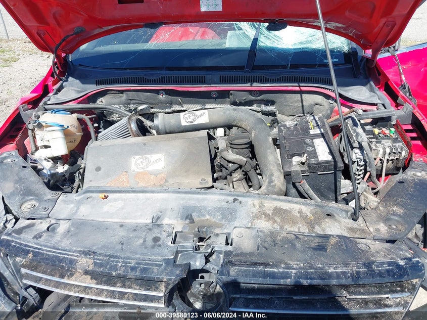 2011 Volkswagen Jetta 2.5L Sel VIN: 3VWLX7AJ8BM394448 Lot: 39580123